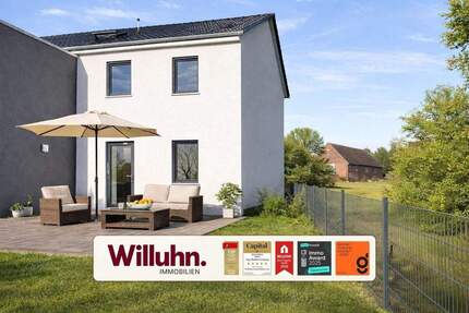 Idyllische Lage: Hochwertig saniertes ZFH mit Terrasse, Garten und Fußbodenheizung! - Schönwölkau Gollmenz
