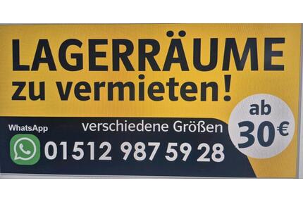 lagerraum verschiedene Größen - 30,00&nbsp;EUR Kaltmiete, in Haarbach (PLZ: 94542)