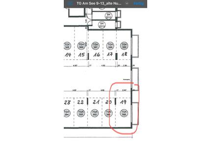 Großer Tiefgaragenstellplatz - Wohnpark Am See - Ronnenberg