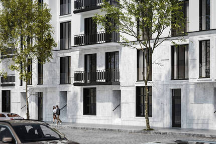 Zeitlos. Hochwertig. Herausragend. - Luxuswohnung mit Terrasse zum Innenhof in Friedrichshain - Berlin