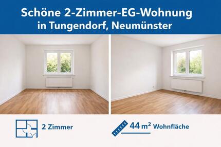 2-Zimmer-Erdgeschosswohnung in Tungendorf, Neumünster - Tasdorf