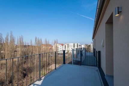 Gemütlich unterm Dach: 2-Zimmer-Wohnung mit Balkon & Einbauküche zum Erstbezug - WE15 - Halle (Saale) Büschdorf