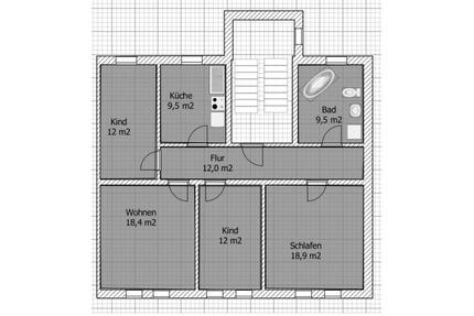 4 Raum Wohnung in Chemnitz-frei ab sofort