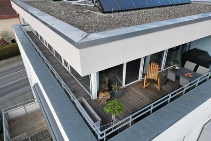 Exklusives Penthouse mit 2 Zimmern und Balkon in Pfullendorf