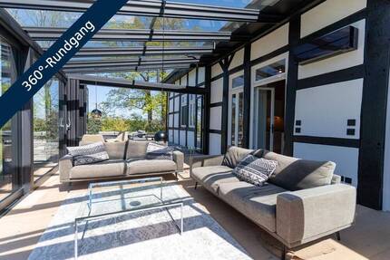 Wohnen auf höchstem Niveau - Luxusimmobilie mit ländlicher Idylle. - Westerkappeln Metten