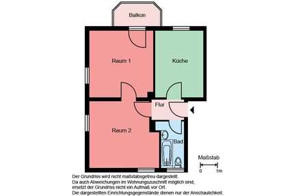 Wohnung zum Mieten in Castrop-Rauxel 409,00 € 46.11 m²