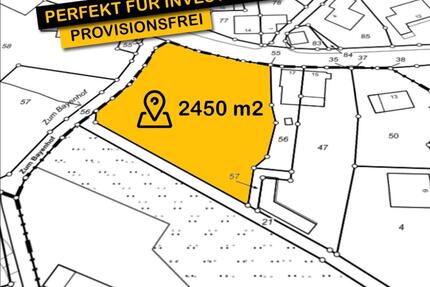 Grundstück für 3 MFH 15 WE mit Planung und pos. Bauvoranfrage - Lindlar