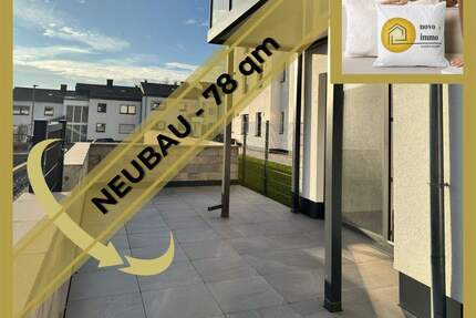 3-Zimmer - Modern - Terrasse - Stadtnah! KfW 40EE Neubau-EG-Wohnung - Pirmasens Innenstadt