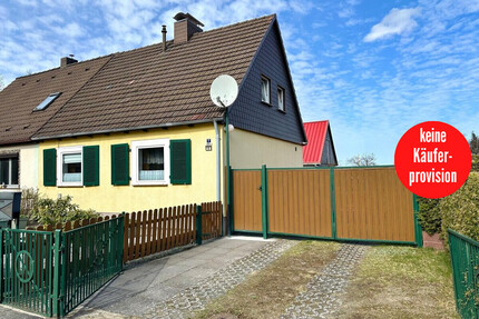 HORN IMMOBILIEN ++ gemütliches Zuhause in idyllischer Lage, Doppelhaushälfte in Eggesin