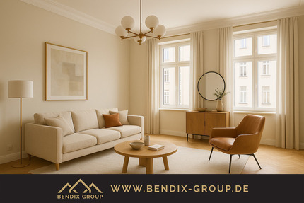 Stilvoll wohnen im sanierten Gründerzeitdenkmal I 3Zi I Balkon I Moderne Ausstattung I Top Lage! - Leipzig Lindenau