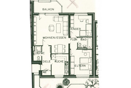 Dorsten, An der Seikenkapelle, 3 12 Zi-Whg. zu vermieten - Bottrop Feldhausen