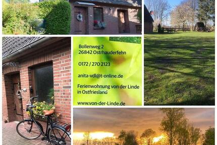 Ostfriesland Ferienwohnung Natur pur 2 Personen plus Haustier - Ostrhauderfehn