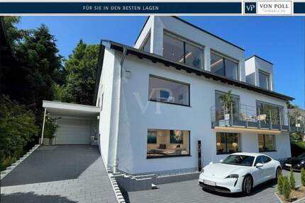 Wohnen auf höchstem Niveau - Stilvolles Einfamilienhaus mit einmaligem Blick, Kamin, Garten - Kelkheim (Taunus) / Fischbach