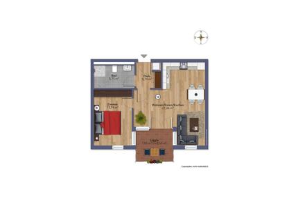 Komfortable 2-Zimmer-Wohnung mit Stil - Penzberg