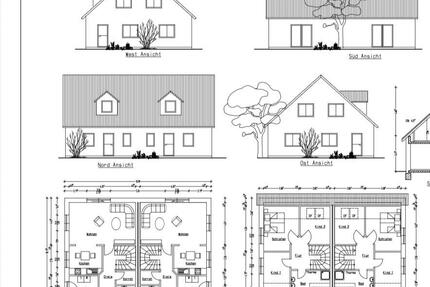 Zwei Doppelhaushälften KFW 55 zu vermieten *Erstbezug** - Blomberg