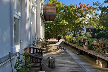 4-Zimmer-Altbau-Maisonette im Hochparterre mit Souterrain - Wandlitz