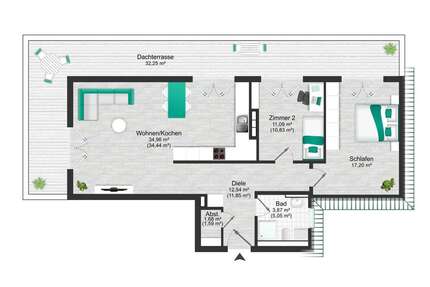 Wohnung zum Kaufen in Emmingen-Liptingen 419.000,00 € 97.87 m²