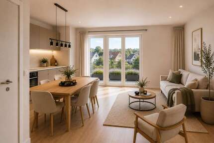 Wohnung zum Kaufen in Dissen am Teutoburger Wald 221.700,00 € 54.21 m²