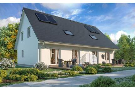 Baugrundstück für Ihre Doppelhaushälfte - starten Sie Ihr Eigenheim mit ScanHaus - Rötha / Pötzschau