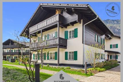 Hochwertige Neubauwohnung im 1. Obergeschoss mit 2 Balkonen & TG – modernes Wohnen in Garmisch! - Garmisch-Partenkirchen Breitenau
