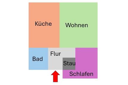 Wohnung 56qm zu vermieten 32689 Kalletal Varenholz