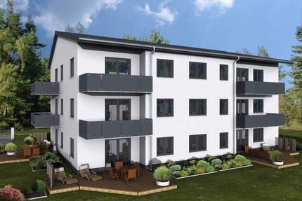 Neubau eines Mehrfamilienhauses im B-Plan 