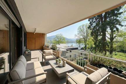 4-Zimmer-Wohnung mit 2 Bädern u. 2 Balkonen mit Rheinblick, 3. OG Aufzug + TG in Bonn Rüngsdorf