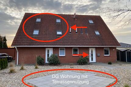 3 Zimmer DG Wohnung mit Terrassennutzung - Hohne
