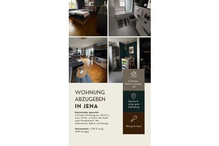 Schöne 3-Raum Wohnung in Jena am Friedensberg - Weimar