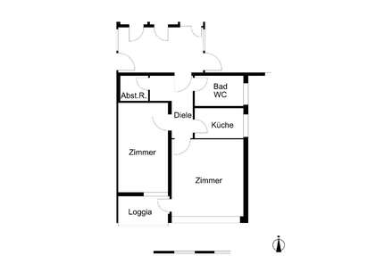 Wohnung zum Mieten in Bremerhaven 418,00 € 53.69 m²