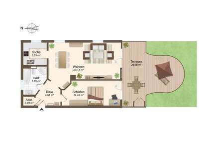 Wohnung zum Kaufen in München 448.500,00 € 71.7 m²