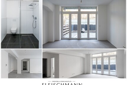 Ruhige Lage und trotzdem Zentral- helle, hochwertige 2-Raum-Wohnung in der Suhler Innenstadt