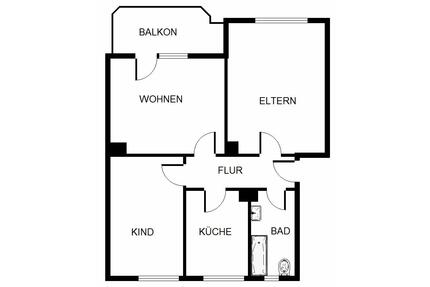 Demnächst frei! 3-Zimmer-Wohnung in Gelsenkirchen Scholven