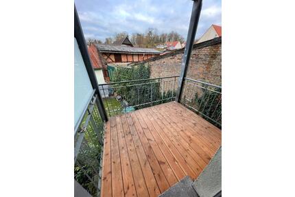 2 Zimmer Whg. Burg Stargard, Balkon 1 OG, Balkon