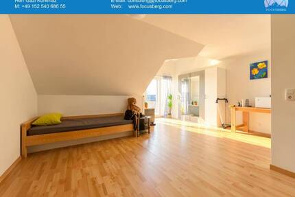 VERMIETETE 2-ZI.-WOHNUNG MIT BALKON IN DILLINGEN A. D. DONAU - Dillingen a.d.Donau
