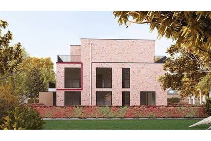 2- Zimmer Etagenwohnung mit Balkon Neubau (WHG 3) - Papenburg