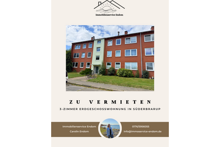 Wohnung zum Mieten in Süderbrarup 520,00 € 73.95 m²