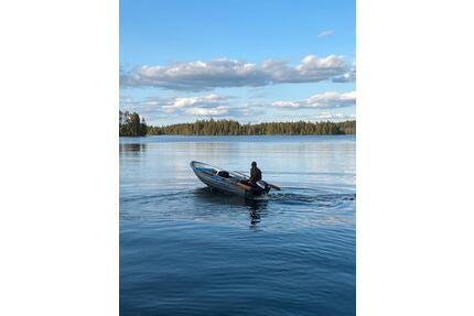 Angelurlaub in Schweden, Ferienhaus am See mit Boot Smaland - Achim