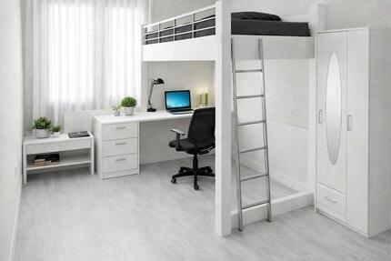 1 Zimmer Wohnung 22mq Zentrum möbiliert - Darmstadt