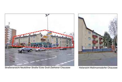 Wohn und Geschäftshaus, 3 Flurstücke mit ca. 80 WE - Berlin Neukölln