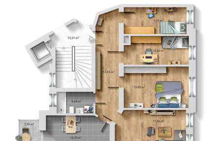 Wohnung zum Kaufen in Leipzig 270.000,00 € 87.77 m²