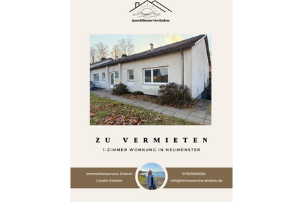 Wohnung zum Mieten in Neumünster 260,00 € 26.23 m²