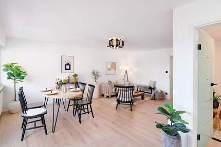 Provisionsfrei: Moderne, sanierte und lichtdurchflutete 2,5-Zimmer-Wohnung mit einmaligem Grundriss - Filderstadt Plattenhardt