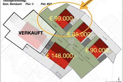 Grundstück zu verkaufen in Freigericht 99.000,00 € 337 m²