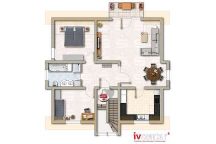 Wohnung zum Kaufen in Überherrn 160.000,00 € 91 m²