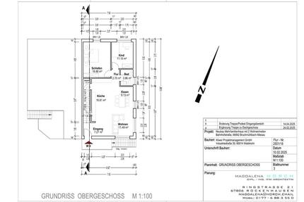 Neubauwohnung 118qm Erstbezug Kfw55 - Bruchmühlbach-Miesau