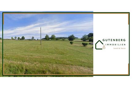 Traumhaftes Baugrundstück mit Panoramablick in unberührter Natur - Lasel