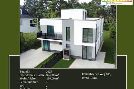 Doppelhaushälfte 150 m², 4 SZ, A+, Dachterrasse - provisionsfrei - Berlin Müggelheim