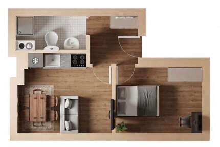 Wohnung zum Mieten in Mönchengladbach 500,00 € 40 m²