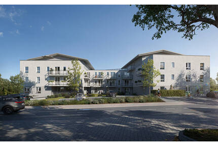 Ein Stück Heimat -großzügige Neubau 3-Zimmer-Wohnung mit großen Balkon - EH 40 mit QNG Plus - Ascha